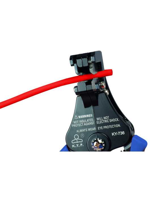 Pelacables automático metálico de precisión 0,2-8 mm ALYCO