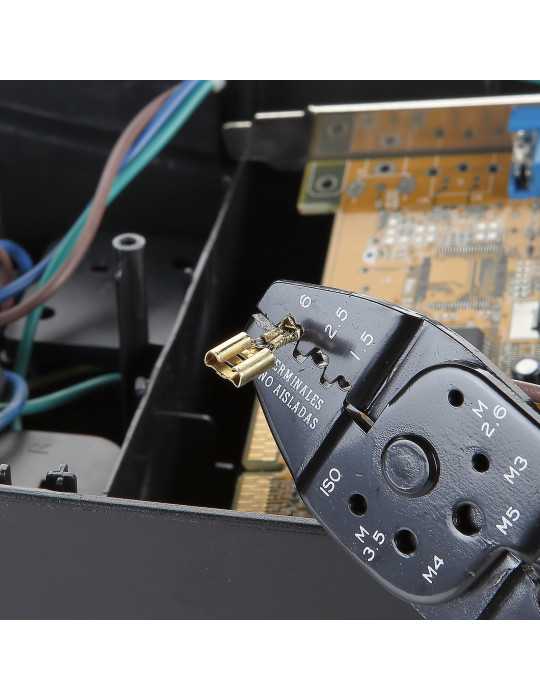 Alicate para terminales no aisladas 250 mm ALYCO
