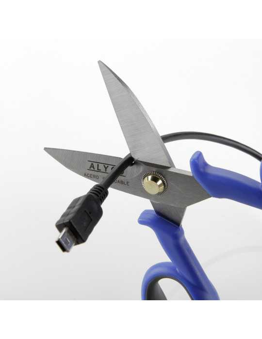 Tijera de electricista multiuso de acero inoxidable ALYCO