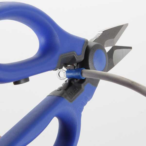 Tijera inoxidable para electricista reforzada multiuso 160 mm ALYCO