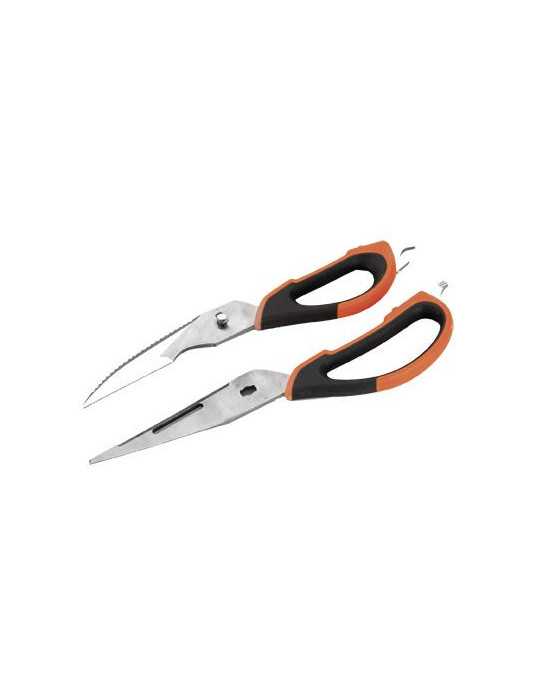 Tijera multifunción de acero inoxidable para cocina 225 mm ALYCO ORANGE