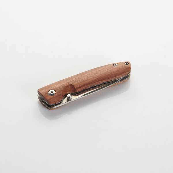 Navaja con filo de 70 mm y mango de madera ALYCO