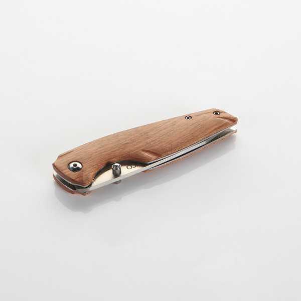 Navaja con filo de 82 mm y mango de madera ALYCO