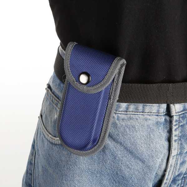 Navaja de acero inoxidable de 85 mm con mango de madera y bolsa de nylon ALYCO