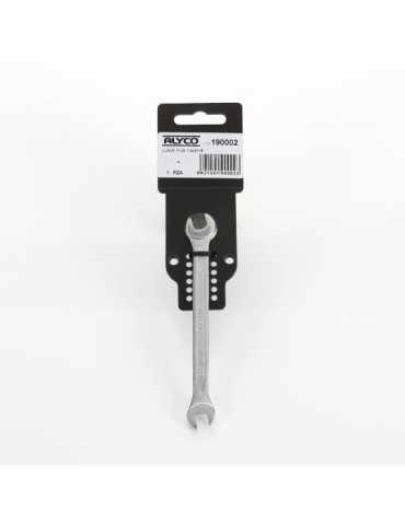 Llave fija de 2 bocas en pulgadas 1/2" x 9/16" ALYCO 2