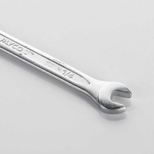 Llave fija de 2 bocas en pulgadas 1-1/16" x 1-1/4" ALYCO