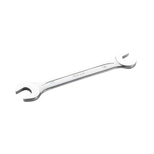 Llave fija de 2 bocas abiertas 14x15 mm ALYCO