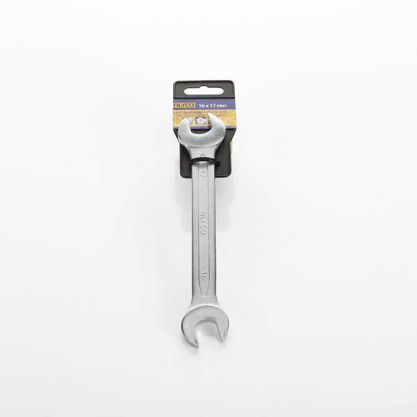 Llave fija de 2 bocas abiertas 24x26 mm ALYCO