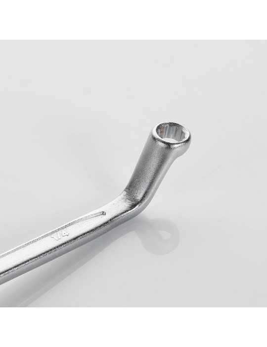 Llave de doble estrella acodada en pulgadas 13/16" x 7/8" ALYCO