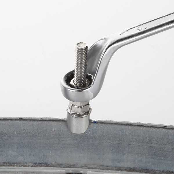Llave de doble estrella acodada 25x28 mm ALYCO