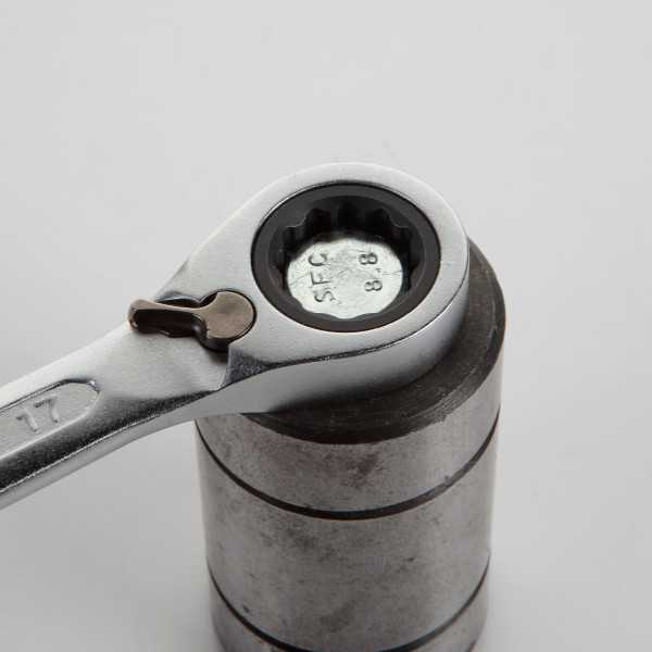 Llave combinada con carraca ALYCO ORANGE