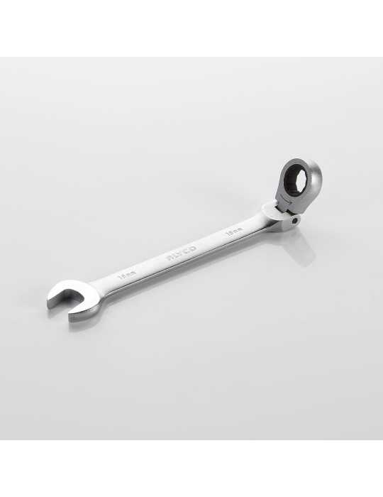 Llave combinada con carraca articulada flexible 12 mm ALYCO
