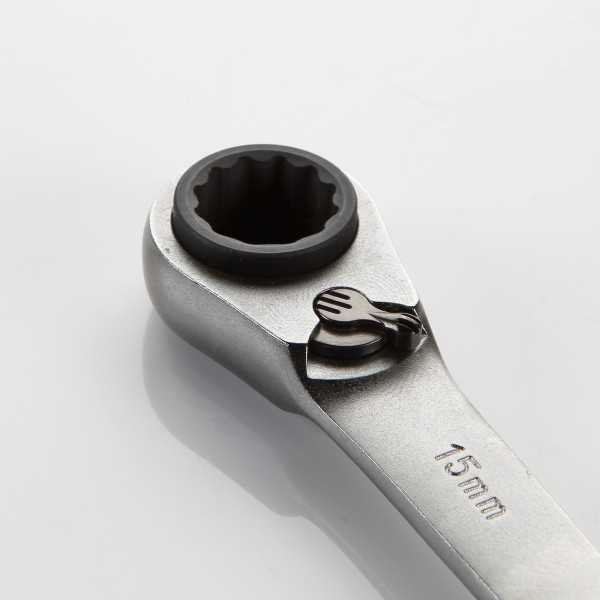 Llave de doble estrella con carraca reversible 4 en 1 8x10-12x13 mm ALYCO