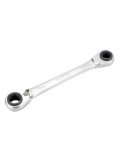 Llave de doble estrella con carraca reversible 4 en 1 9x11-14x15 mm ALYCO