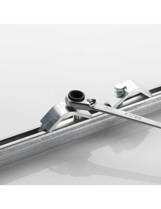 Llave de doble estrella con carraca reversible 4 en 1 16x17-18x19 mm ALYCO