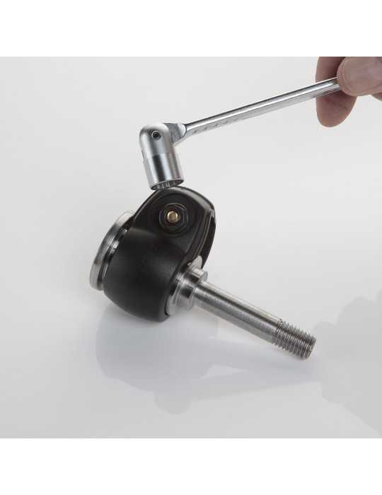 Llave de vaso articulada doble 6x7 mm ALYCO