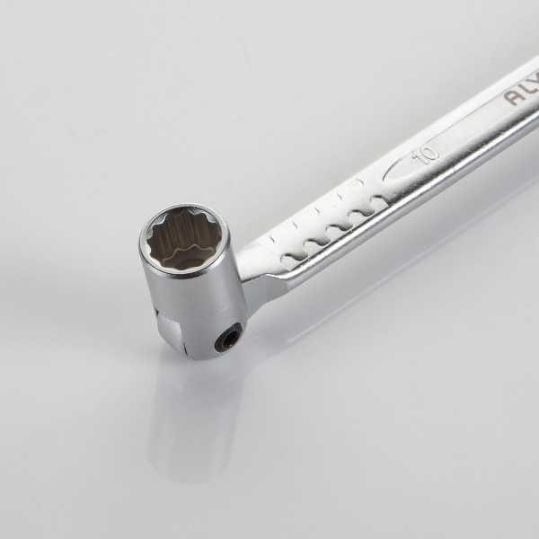 Llave de vaso articulada doble 18x19 mm ALYCO