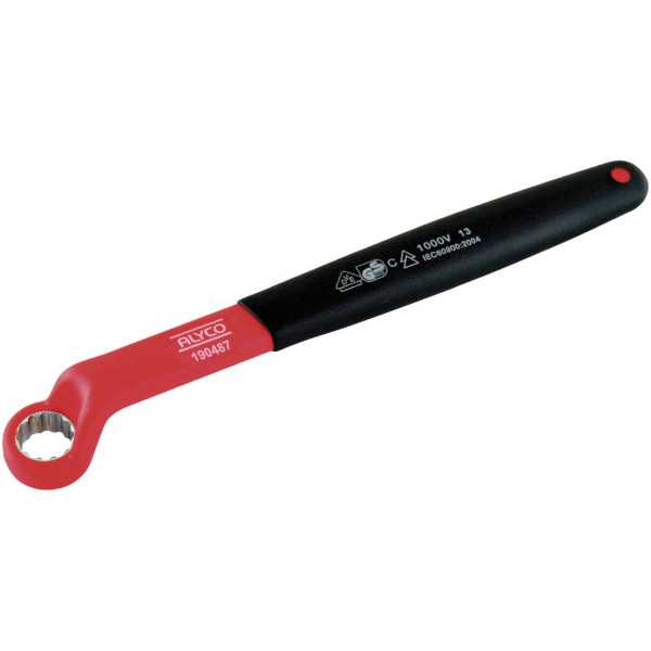 Llave de estrella acodada aislada VDE 11 mm ALYCO