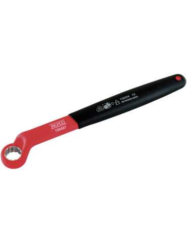 Llave de estrella acodada aislada VDE 13 mm ALYCO