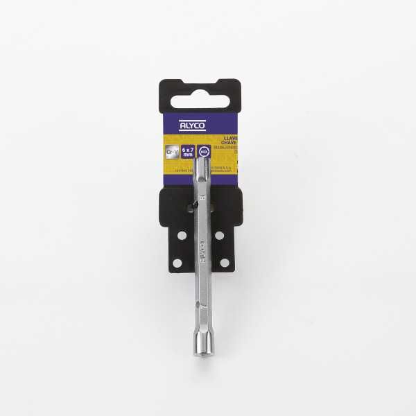 Llave de tubo hexagonal forjada 6x7 mm ALYCO