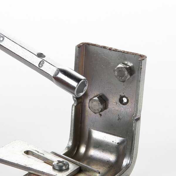 Llave de tubo hexagonal forjada 6x7 mm ALYCO