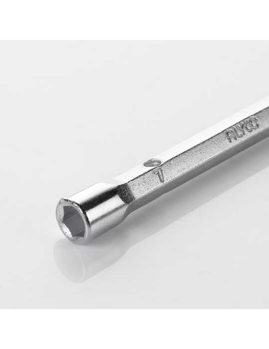 Llave de tubo hexagonal forjada 20x22 mm ALYCO