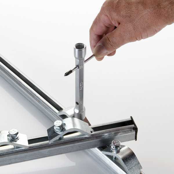 Llave de tubo hexagonal forjada 27x29 mm ALYCO