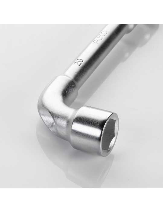 Llave de pipa abierta hexagonal 9 mm ALYCO