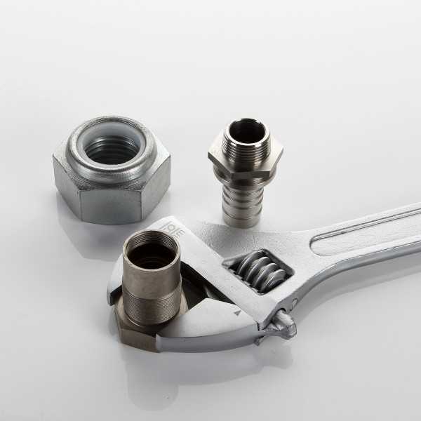Llave ajustable de moleta central 375 mm ALYCO ORANGE