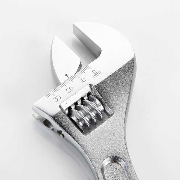 Llave ajustable de moleta central 200 mm ALYCO