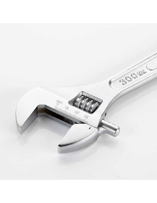 Llave ajustable de moleta central 200 mm ALYCO