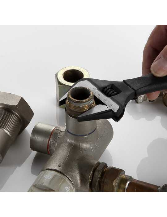 Llave ajustable de apertura extra 200 mm ALYCO