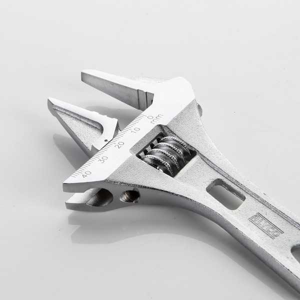 Llave ajustable corta de apertura extra 200 mm ALYCO