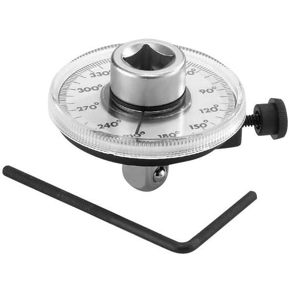 Goniómetro para llave dinamométrica 1/2" H x 1/2" M ALYCO