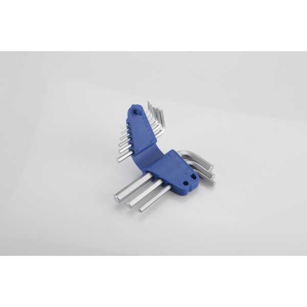 Juego de 9 llaves Allen 1,5-10 mm en soporte plástico ALYCO