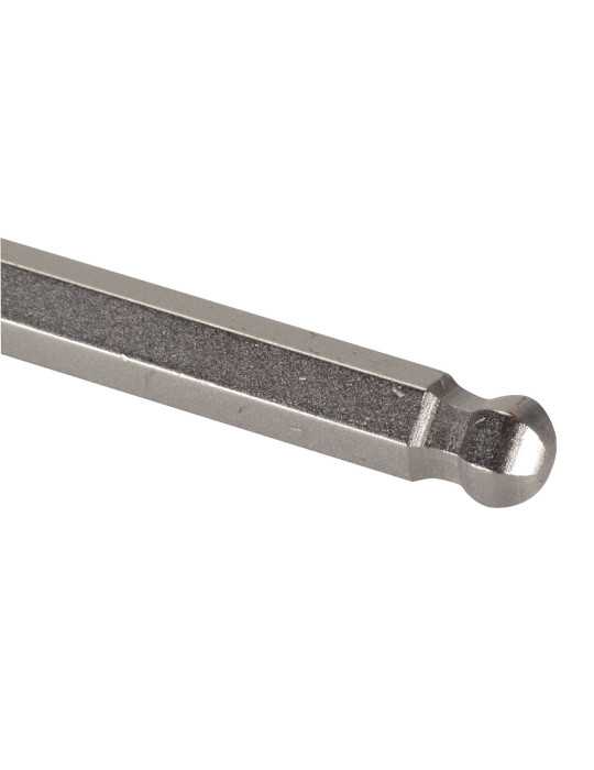 Llave Allen de bola acodada extralarga 2,5 mm ALYCO