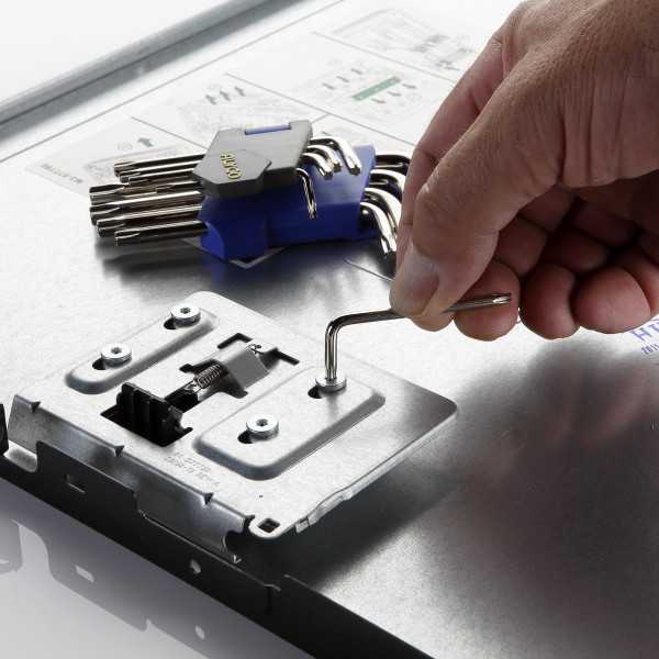 Juego de 9 llaves Torx T10-T50 en soporte plástico ALYCO