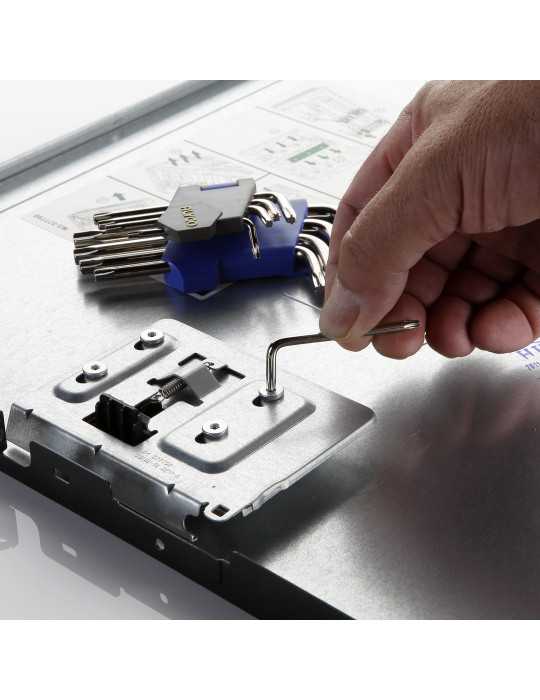 Juego de 9 llaves Torx T10-T50 en soporte plástico ALYCO