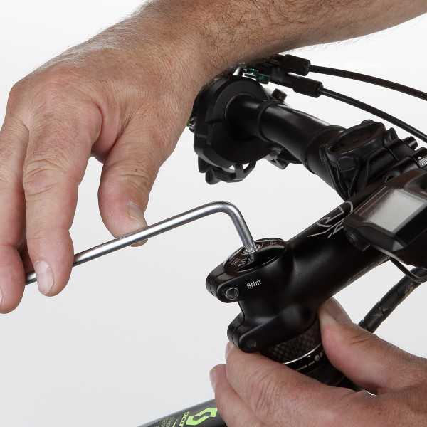 Juego de 9 llaves Torx inviolables en soporte plástico ALYCO ORANGE