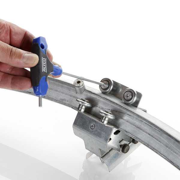 Llave Allen de bola con mango en T bicomponente 4 mm ALYCO