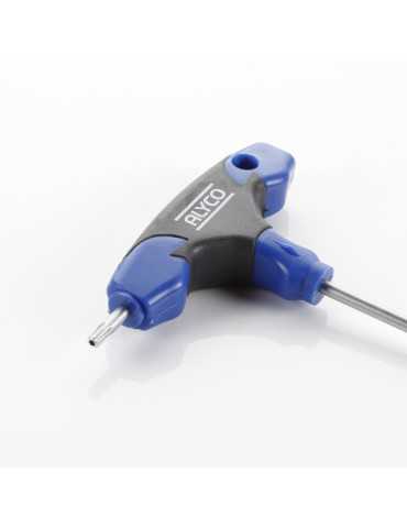Llave Torx inviolable con mango en T bicomponente T20 ALYCO 2