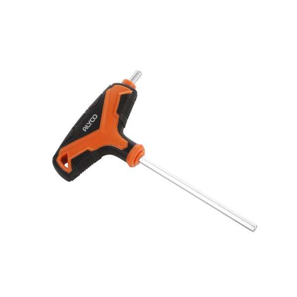 Llave Allen con mango en T bicomponente 6 mm ALYCO ORANGE