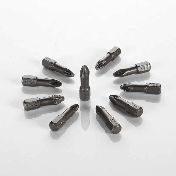 Punta Pozidriv PZ1x25 mm de 1/4" ALYCO