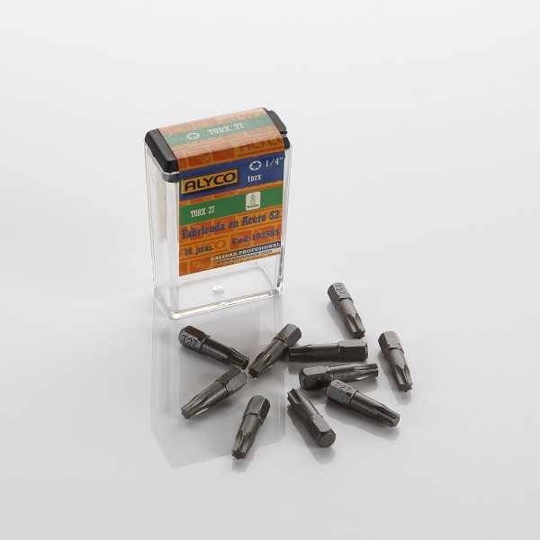 Punta Torx T27x25 mm de 1/4" ALYCO