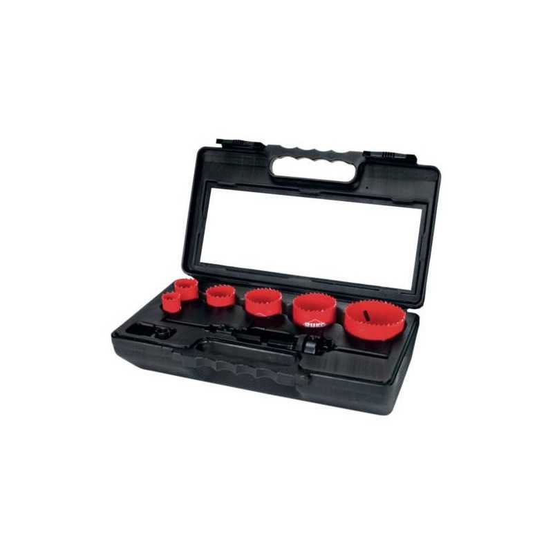 Juego 8 piezas coronas TERRAX hss + soportes A106340