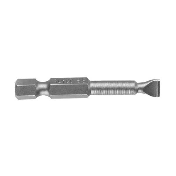 Punta plana 0,8x5,5x50 mm de 1/4" ALYCO