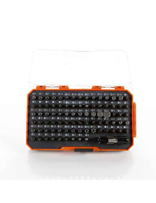 Juego de 85 puntas de atornillar de 1/4" en caja de plástico ALYCO ORANGE