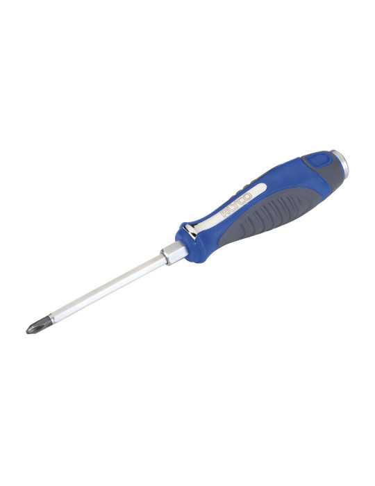 Destornillador pasante boca Phillips PH1x100 mm ALYCO