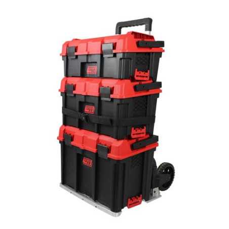 Sistema modular TAYG apilable pro con metal con trolley metal