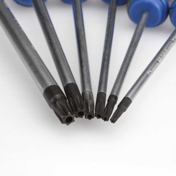 Juego de 6 destornilladores Torx inviolables ALYCO
